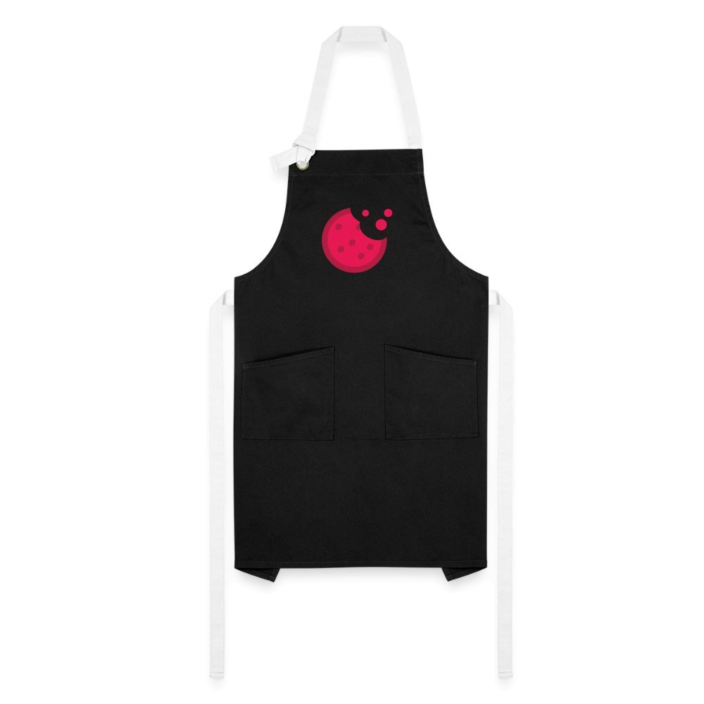 Apron with Pink Cookie Logo - Embroidered, Printed, or All - Over Design - Homemade Hooplah's Hullabaloo