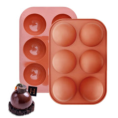 Chocolate Bomb Mold Baking Sphere Silicone Mold Making Hot Chocolate - Homemade Hooplah's Hullabaloo